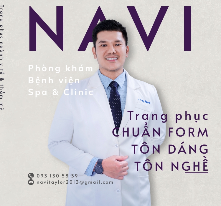 Trang phục y tế tại NAVI đảm bảo về cả chất lượng và cả yếu tố thẩm mỹ