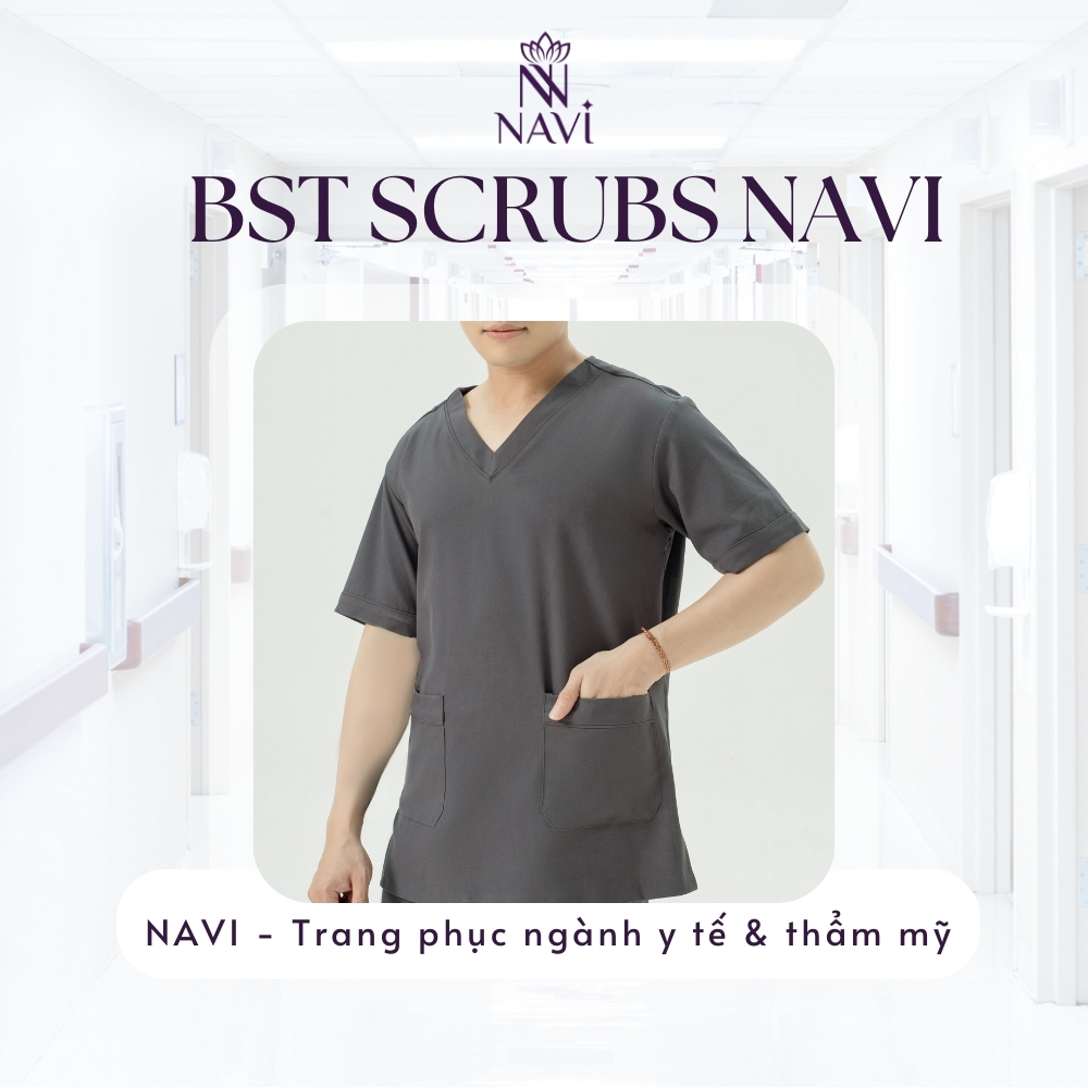 Scrub nam nhiều kiểu dáng