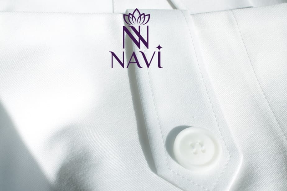 Dự án áo blouse bác sĩ dáng dài NAVI