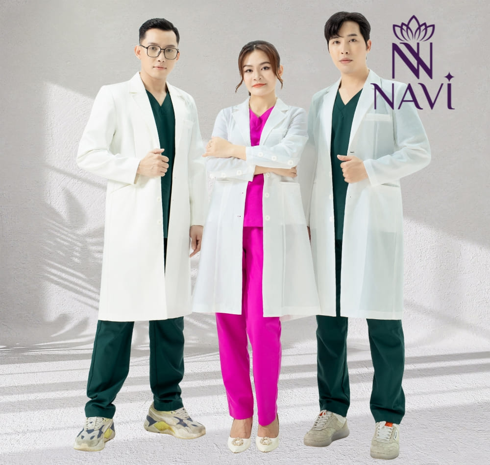 NAVI chuyên các mẫu áo blouse, scrubs, đồng phục chuyên nghiệp, cao cấp