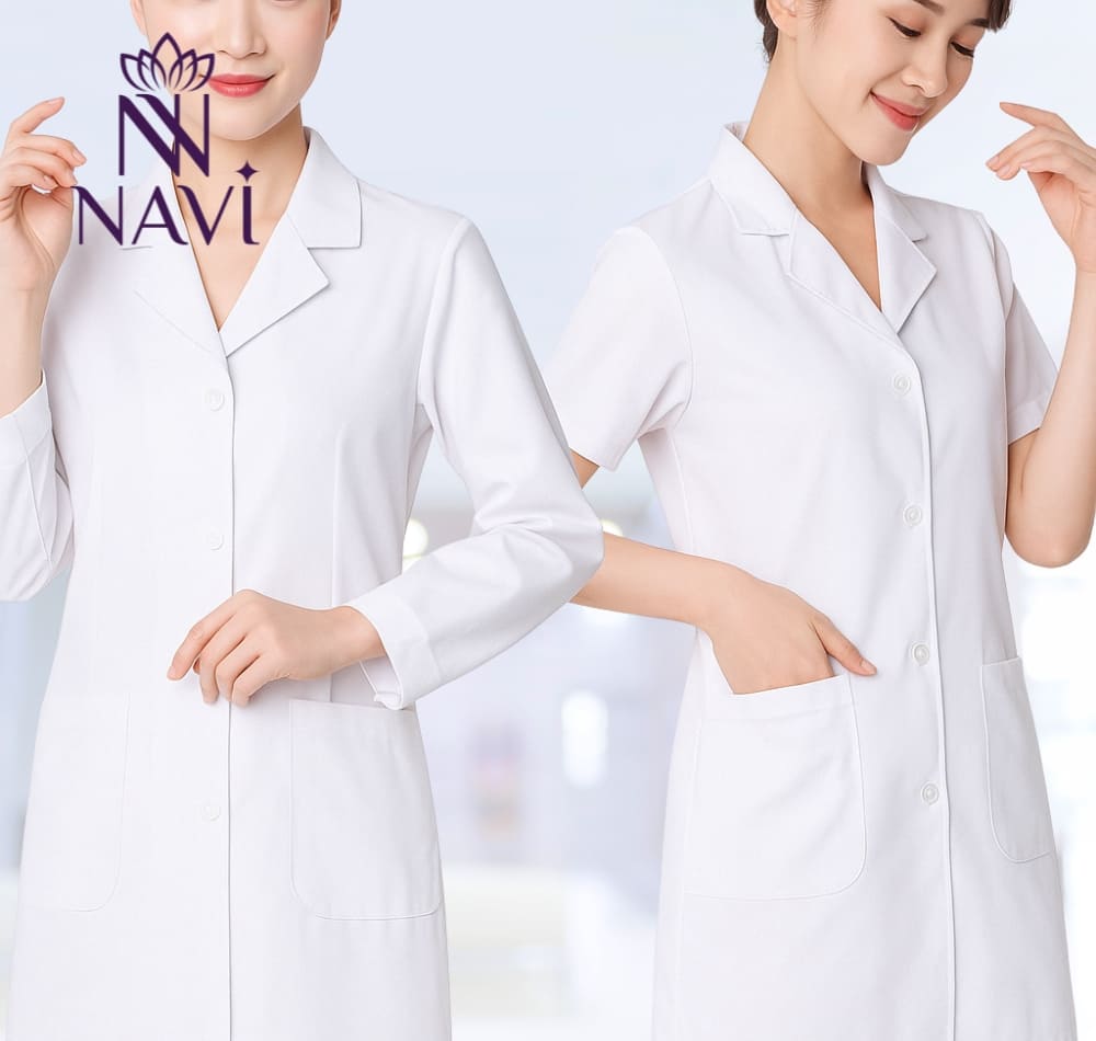 Áo blouse y tá giúp hình ảnh người làm nghề y trở nên đẹp và tận tâm hơn
