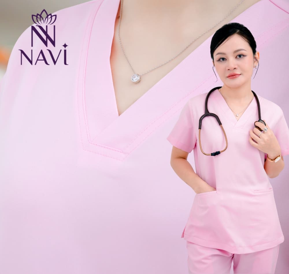 Bộ đồ scrubs vừa vặn vừa hỗ trợ công việc vừa giúp người mặc tự tin hơn
