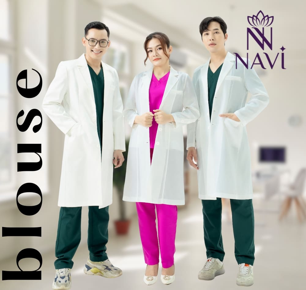 Chọn size áo blouse chuẩn giúp tăng thêm sự tự tin và phục vụ chuyên môn