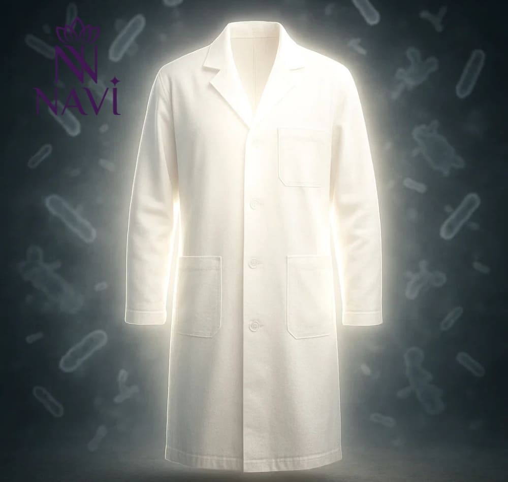 Tại sao không mặc áo blouse ra đường?