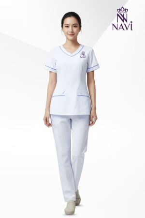 Bộ scrubs bệnh viện phối viền NAVI