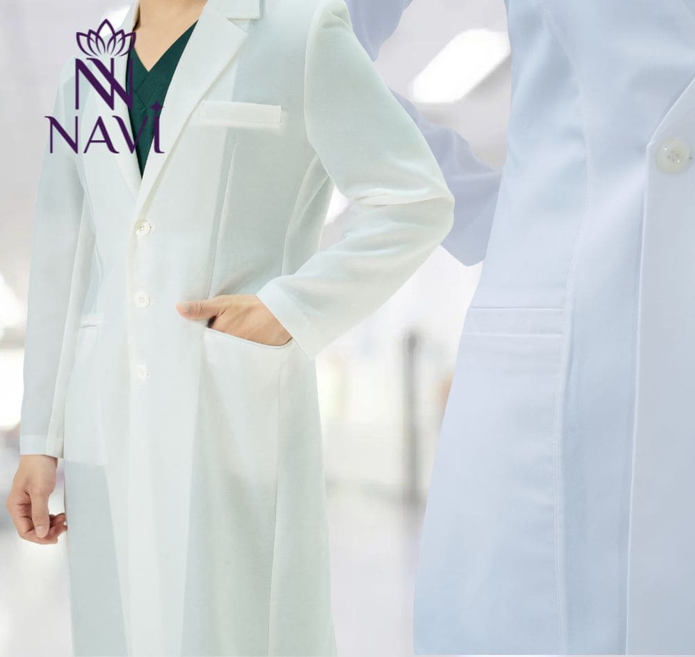 Đồng phục áo blouse nha sĩ nam nữ NAVI