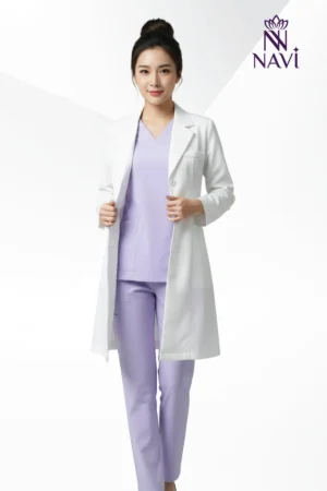 Áo blouse form vest dáng dài nữ đẹp NAVI