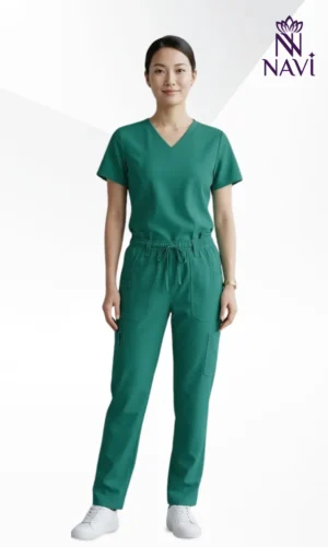 Bộ đồng phục scrubs xanh y tế được thiết kế đúng chuẩn quy định ngành y